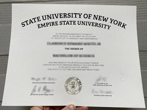 Empire State University diploma