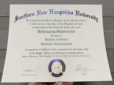 How to create a fake Southern New Hampshire University diploma?