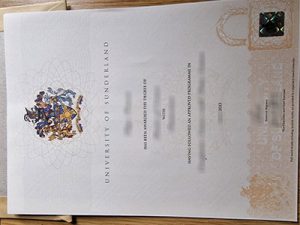 University of Sunderland diploma