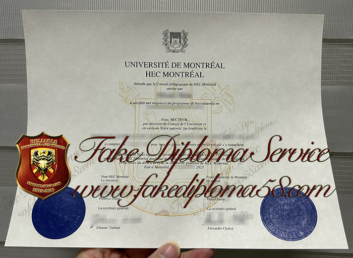 HEC Montréal diploma