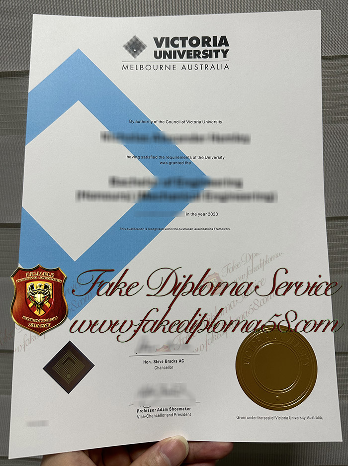 Victoria University diploma