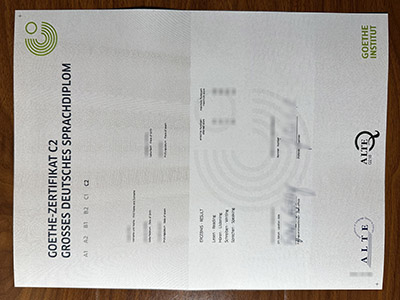 Where to order a fake Goethe-Zertifikat C2 certificate quickly?