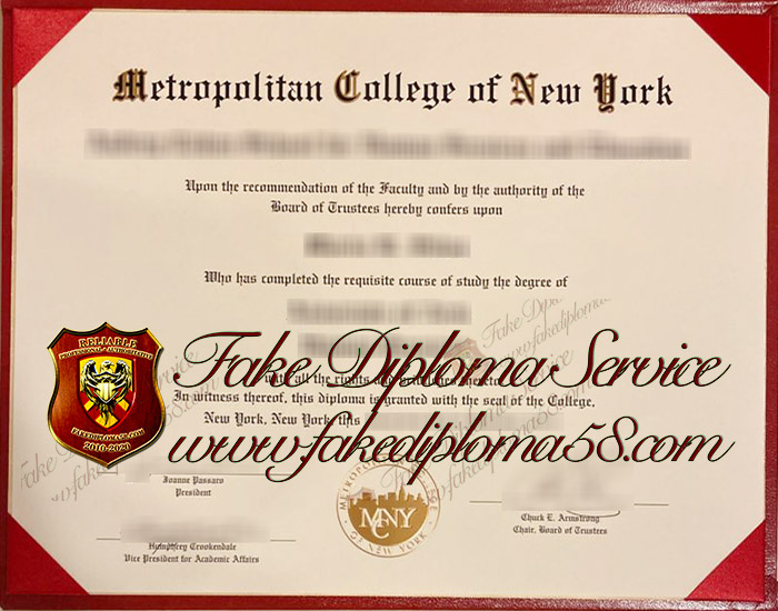 MCNY diploma