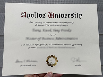 Where can i order a fake Apollos University diploma certificate?
