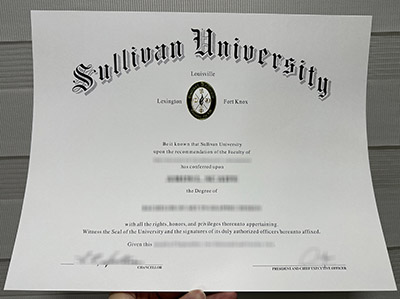 The easiest way to buy a fake Sullivan University diploma certificate?