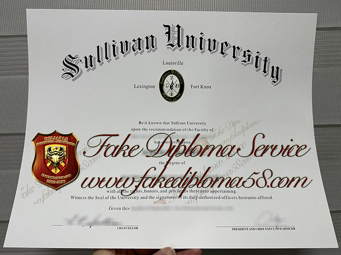 Sullivan University diploma