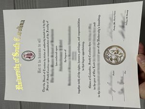 University of South Carolina diploma