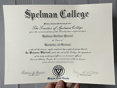How to create a fake Spelman College diploma in 2024?