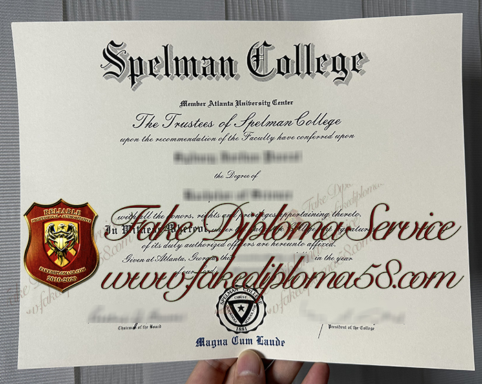 Spelman College diploma