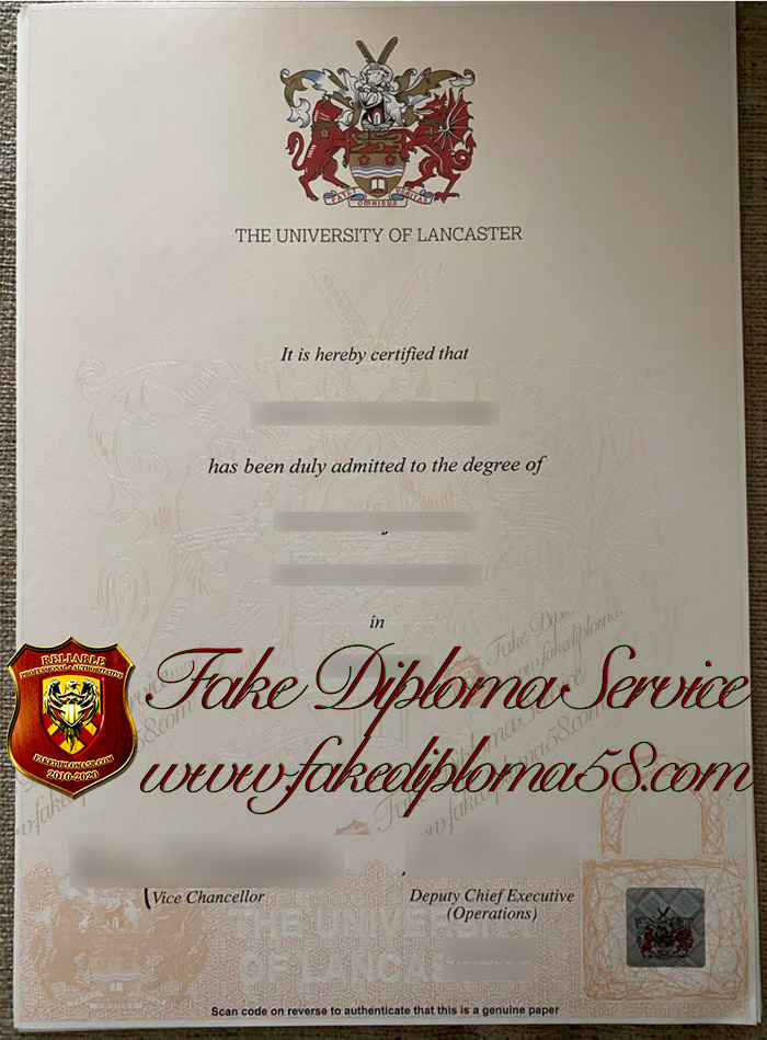 University of Lancaster diploma