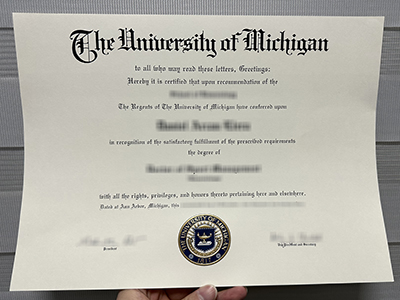 How to buy a fake University of Michigan diploma certificate in 2024?