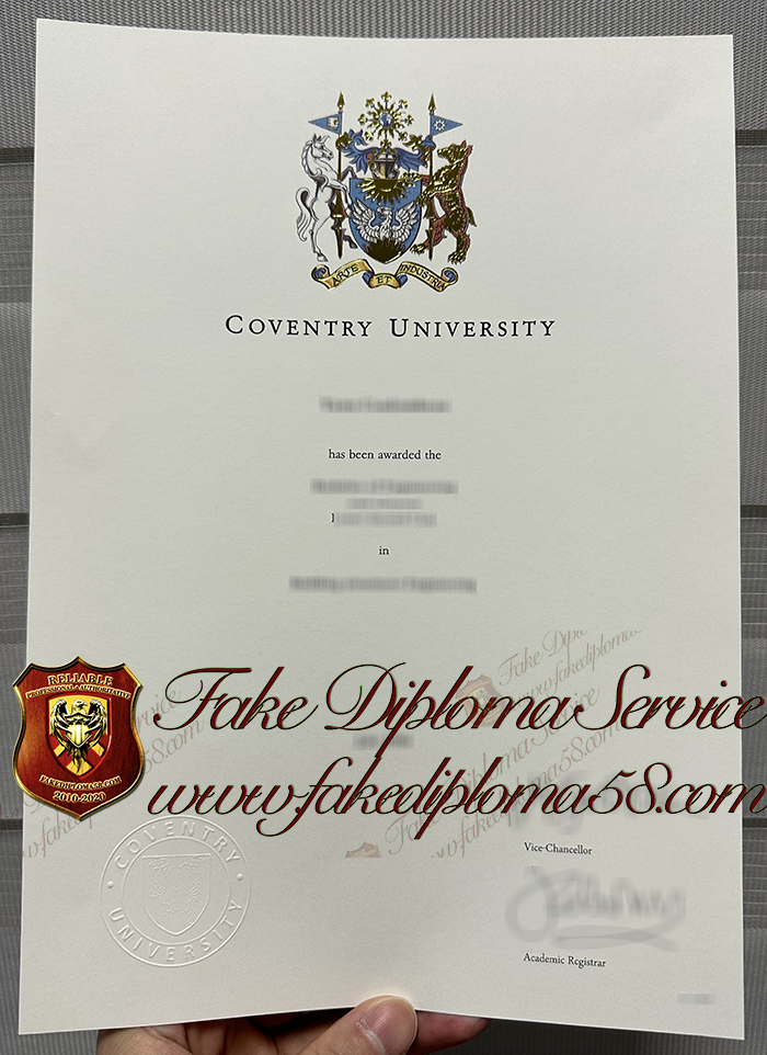 Coventry University diploma