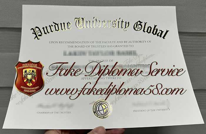 Purdue University Global diploma