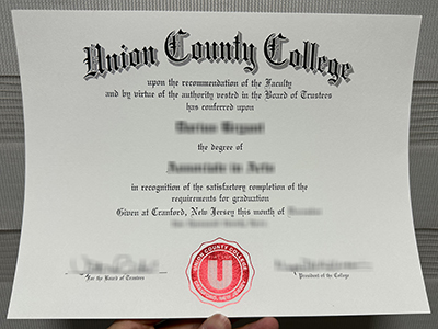 The easiest steps to buy a fake Union County College diploma online.