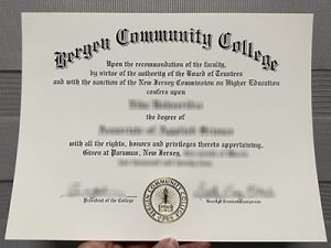 Bergen Community College degree