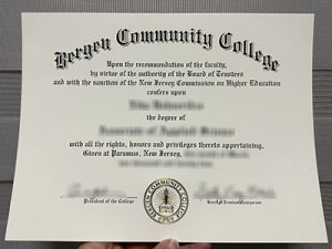 Bergen Community College degree