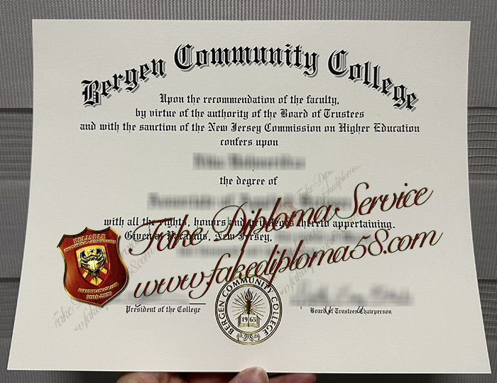Bergen Community College degree