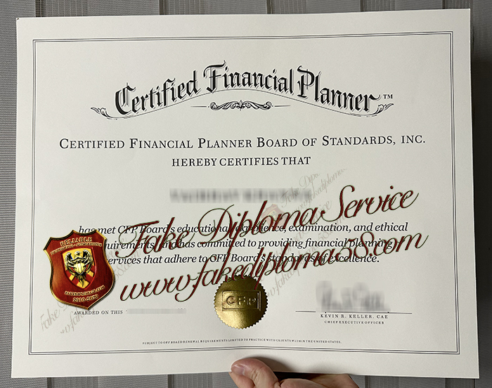 CFP certificate