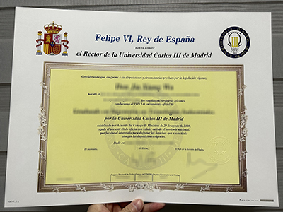 How to create a fake Universidad Carlos III de Madrid diploma online?