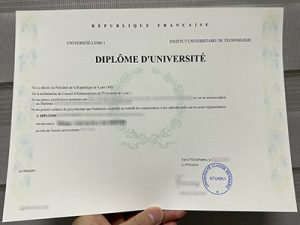 Claude Bernard University Lyon 1 diploma