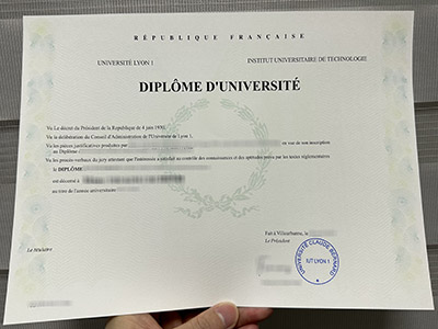 How to get a fake Claude Bernard University Lyon 1 diploma?