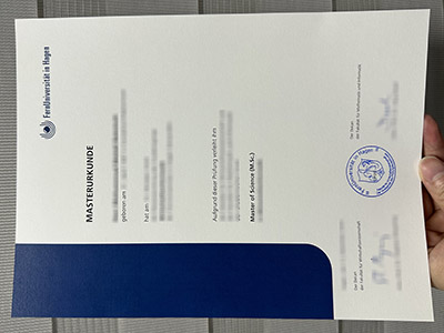 How to create a high quality FernUniversitat in Hagen diploma certificate?