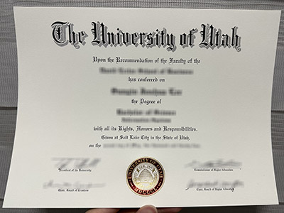 University of Utah diploma