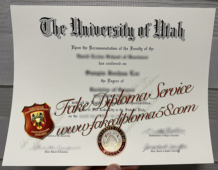 University of Utah diploma