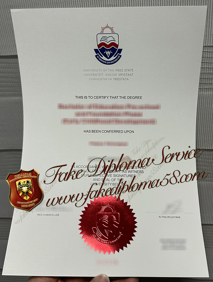 University of the Free State diploma