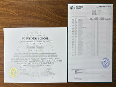 How to order a fake EU Business School diploma and transcript online?
