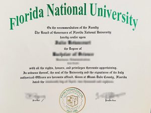 Florida National University degree