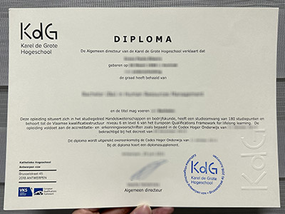 How can i order a fake Karel de Grote Hogeschool diploma online?