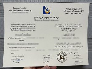 Lebanese University degree