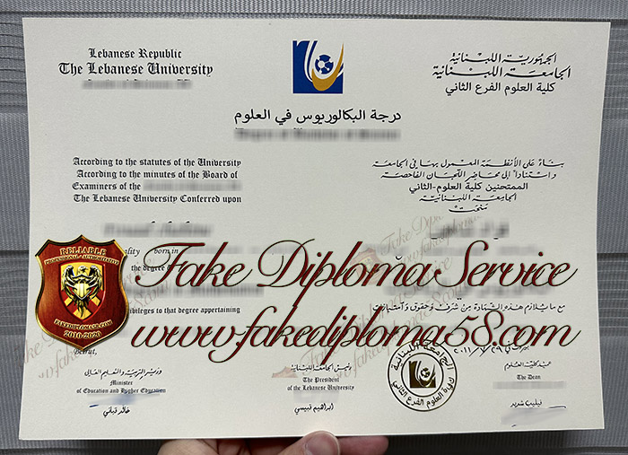 Lebanese University degree