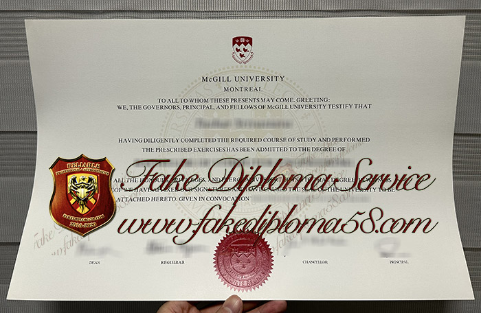 McGill University degree