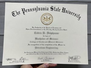 Pennsylvania State University degree
