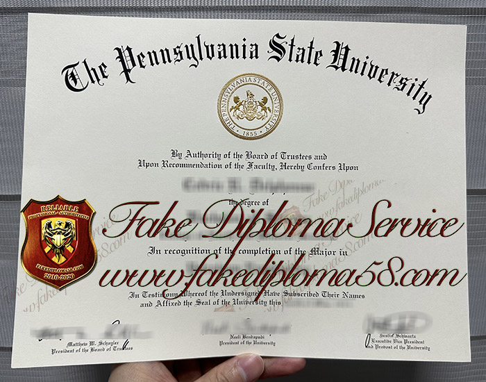 Pennsylvania State University degree