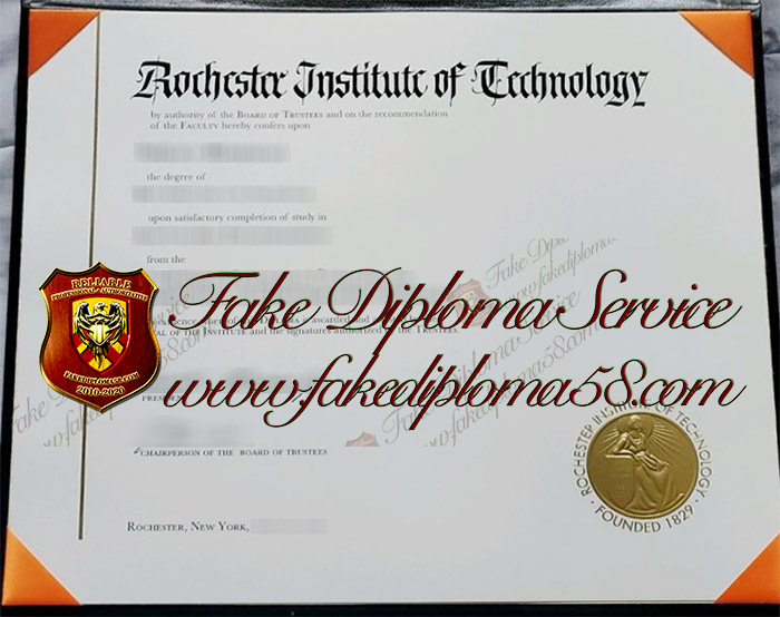 Rochester Institute of Technology diploma