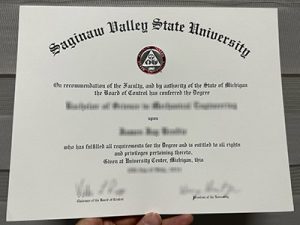 Saginaw Valley State University degree