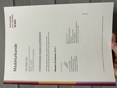 How does a TH Köln diploma look like? Buy TH Köln diploma online.
