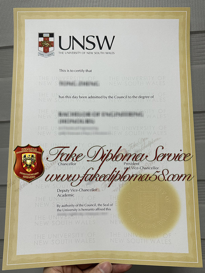 UNSW diploma