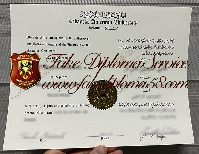 Lebanese American University degree