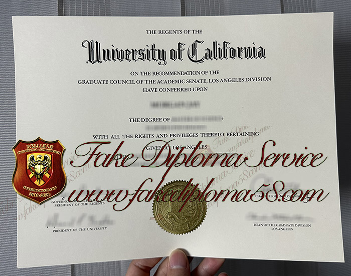 UCLA diploma