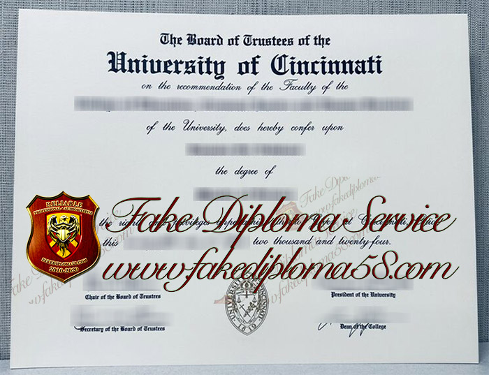 University of Cincinnati degree