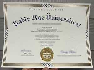 Kadir Has University diploma
