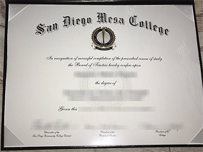 How much does to buy a fake San Diego Mesa College diploma?