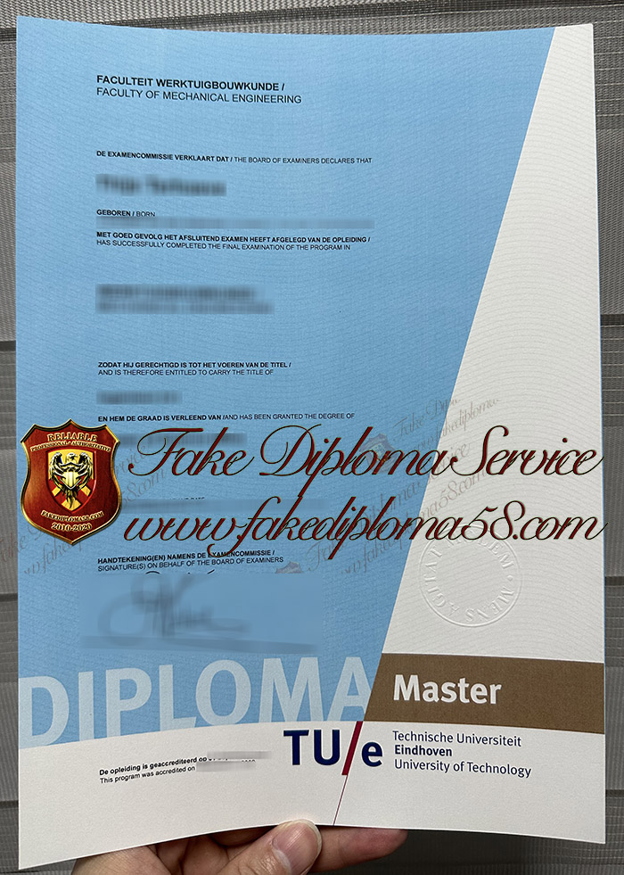 Technische Universiteit Eindhoven diploma