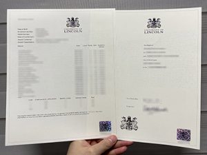 University of Lincoln degree and transcript