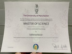 University of Manchester diploma