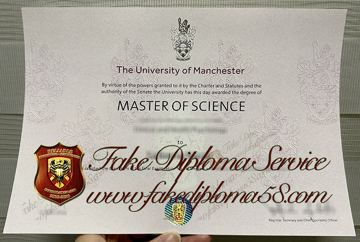 University of Manchester diploma